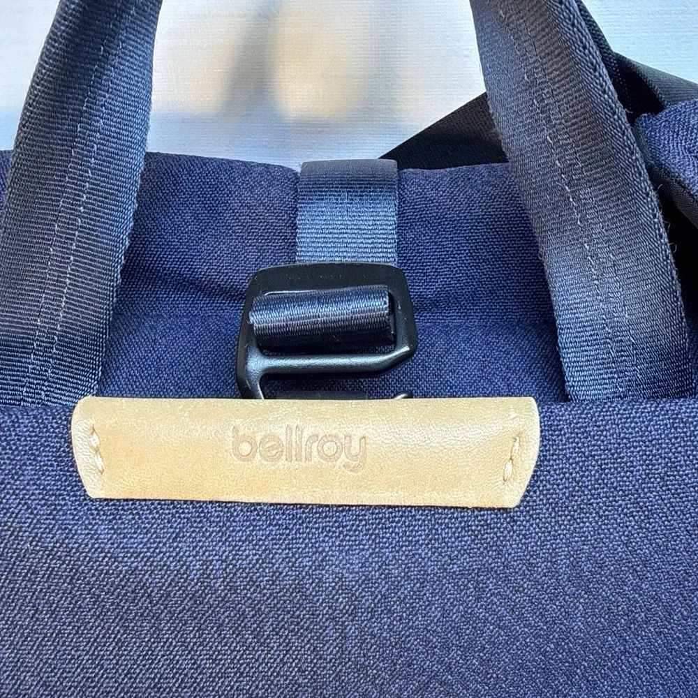 Bellroy System Work Messenger Bag Ink Navy Blue Crossbody Travel Pockets Unisex